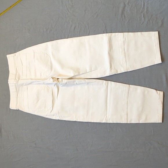 Everlane NWT Utility Barrel Pant Bone White Women's 4 - Picture 7 of 7